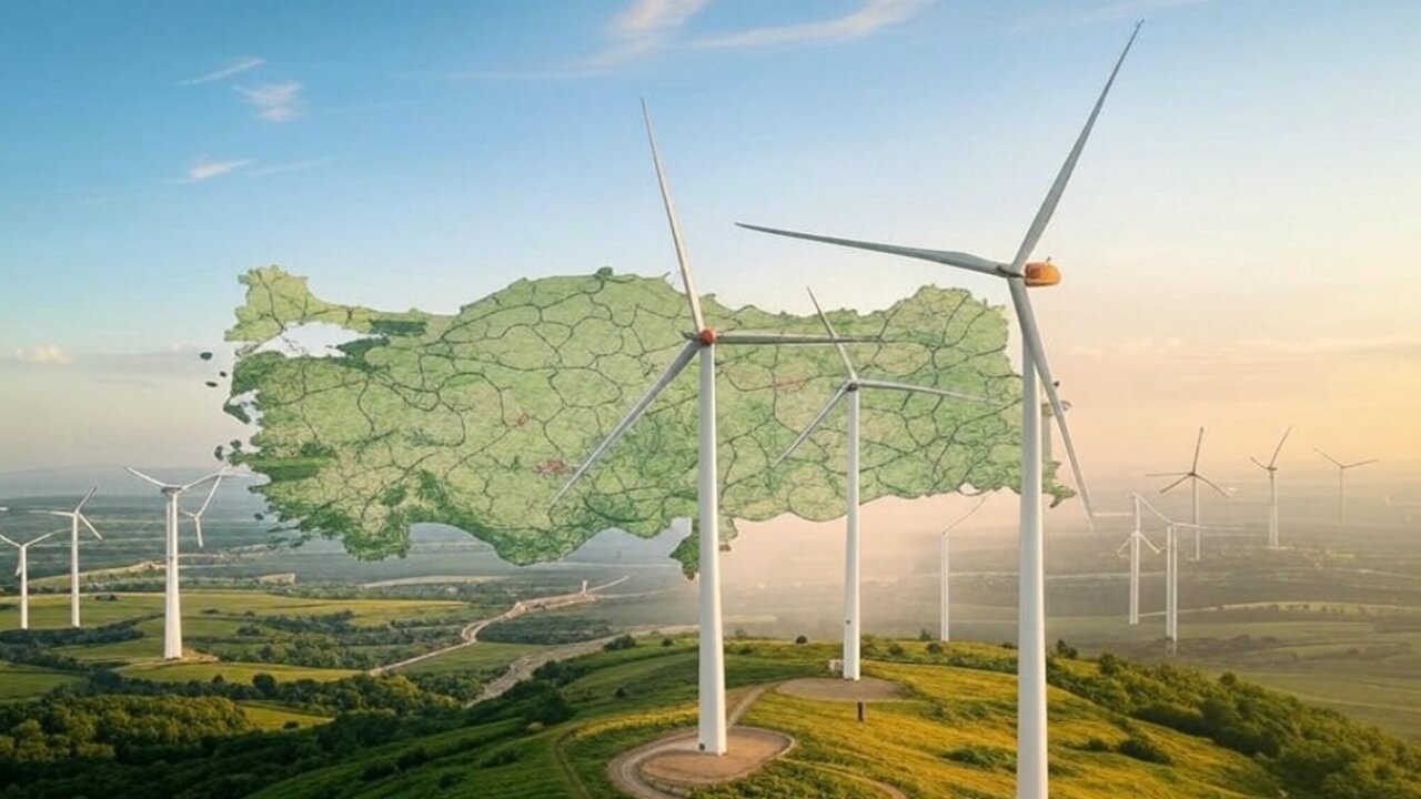 Rüzgar Enerjisi Üretimimiz 13 Bin 43 MW’a Ulaştı