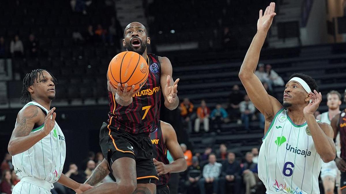 Galatasaray, Unicaja’yı Zorlu Mücadelede 86-84 Mağlup Etti!