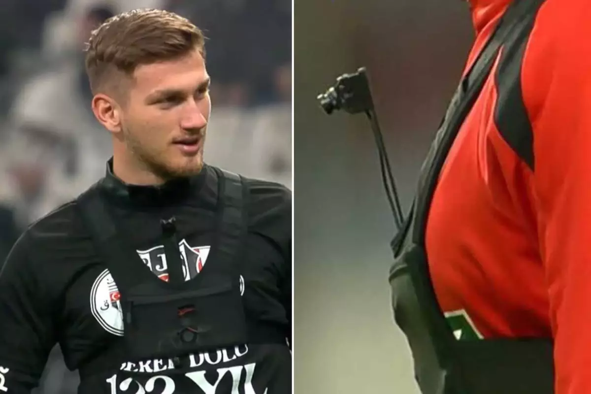 Vücut kamerası (Bodycam) Türkiye’de ilk kez Beşiktaş Kayserispor maçında kullanıldı